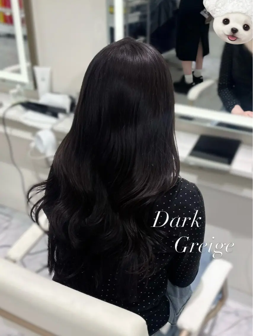 ロング カラー ヘアカラー ParveMix🎀 稲垣 詞葉のヘアスタイル