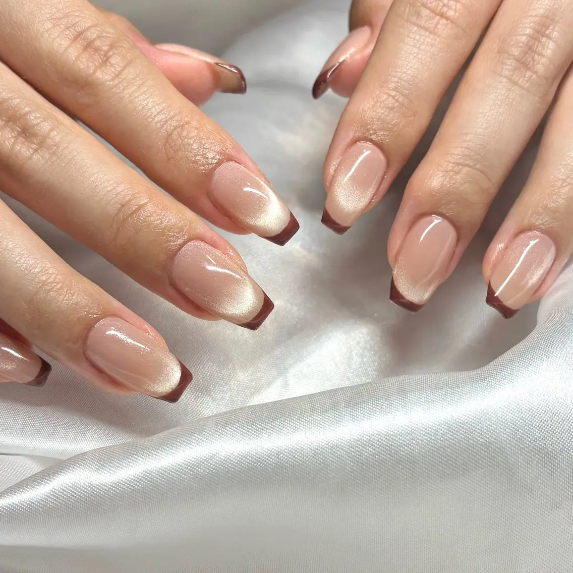 ネイル ジェルネイル マグネットネイル ハンドネイル Nail ヌシん家 AKANEのネイルデザイン