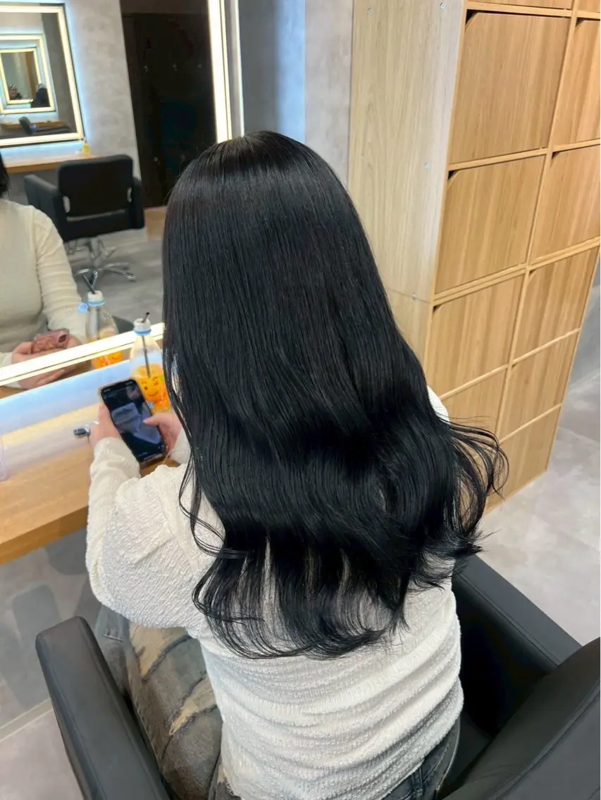 カラー ヘアカラー 札幌ブリーチなし 👑ヒリュウのヘアスタイル