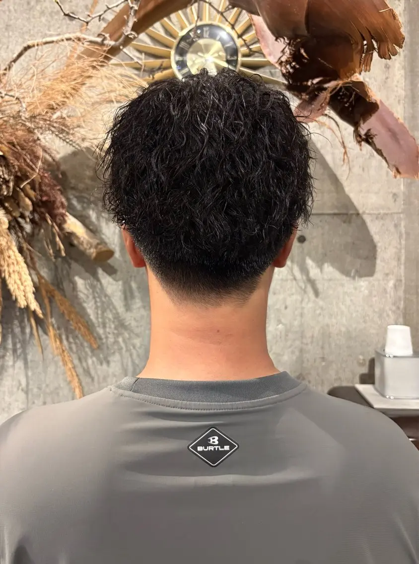 ショート ツイストパーマ カット パーマ ヘッドスパ I'sm KOUSAKUのヘアスタイル