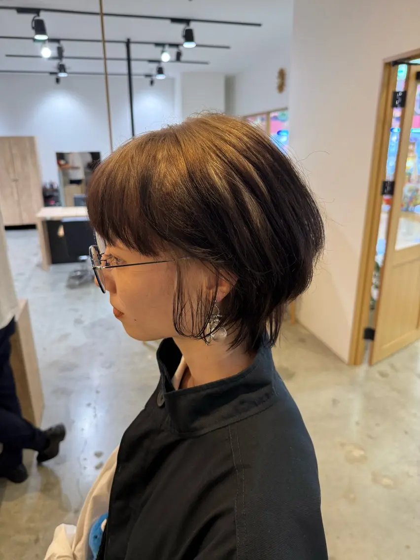 ショート 宮地 晋乃介のヘアスタイル