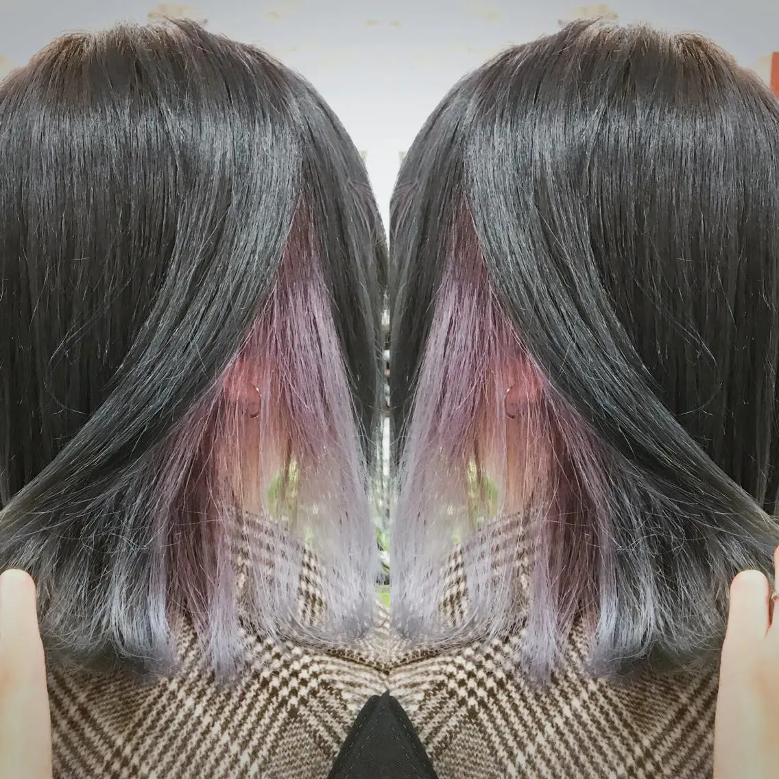 ロング カラー パーマ ヘアアレンジ 神山 昌子のヘアスタイル