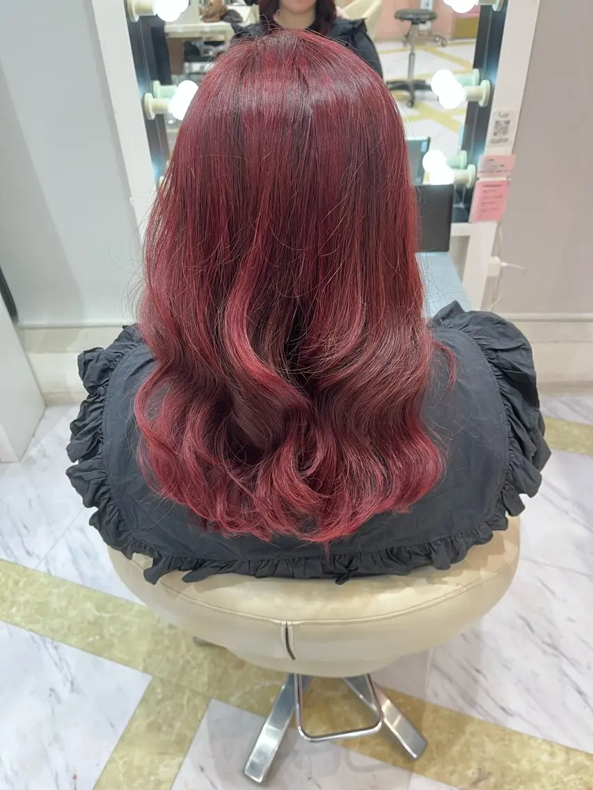 カラー 福原 なのはのヘアスタイル