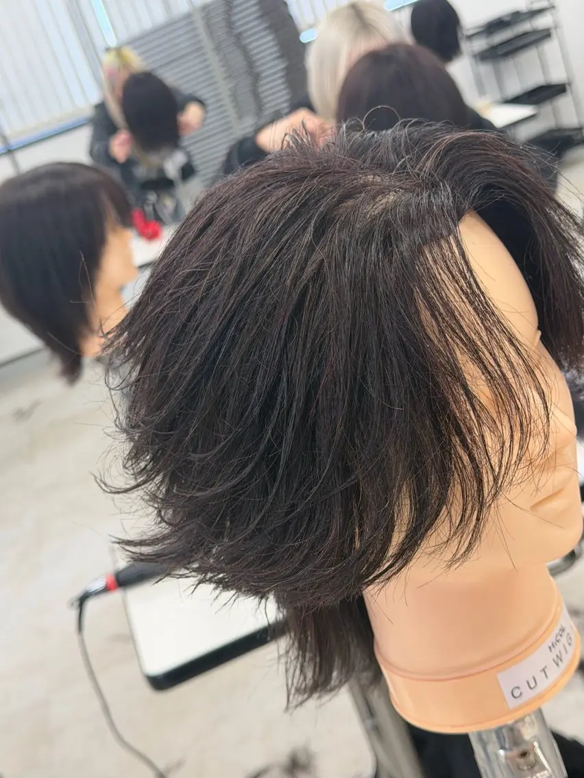 メンズ ハイトーン/ 毛流れ/湘海のヘアスタイル
