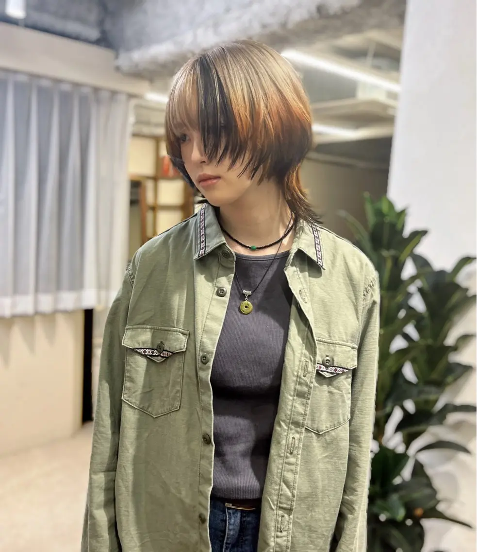 🕊️ブリーチ＋デザインカラー🕊️の写真