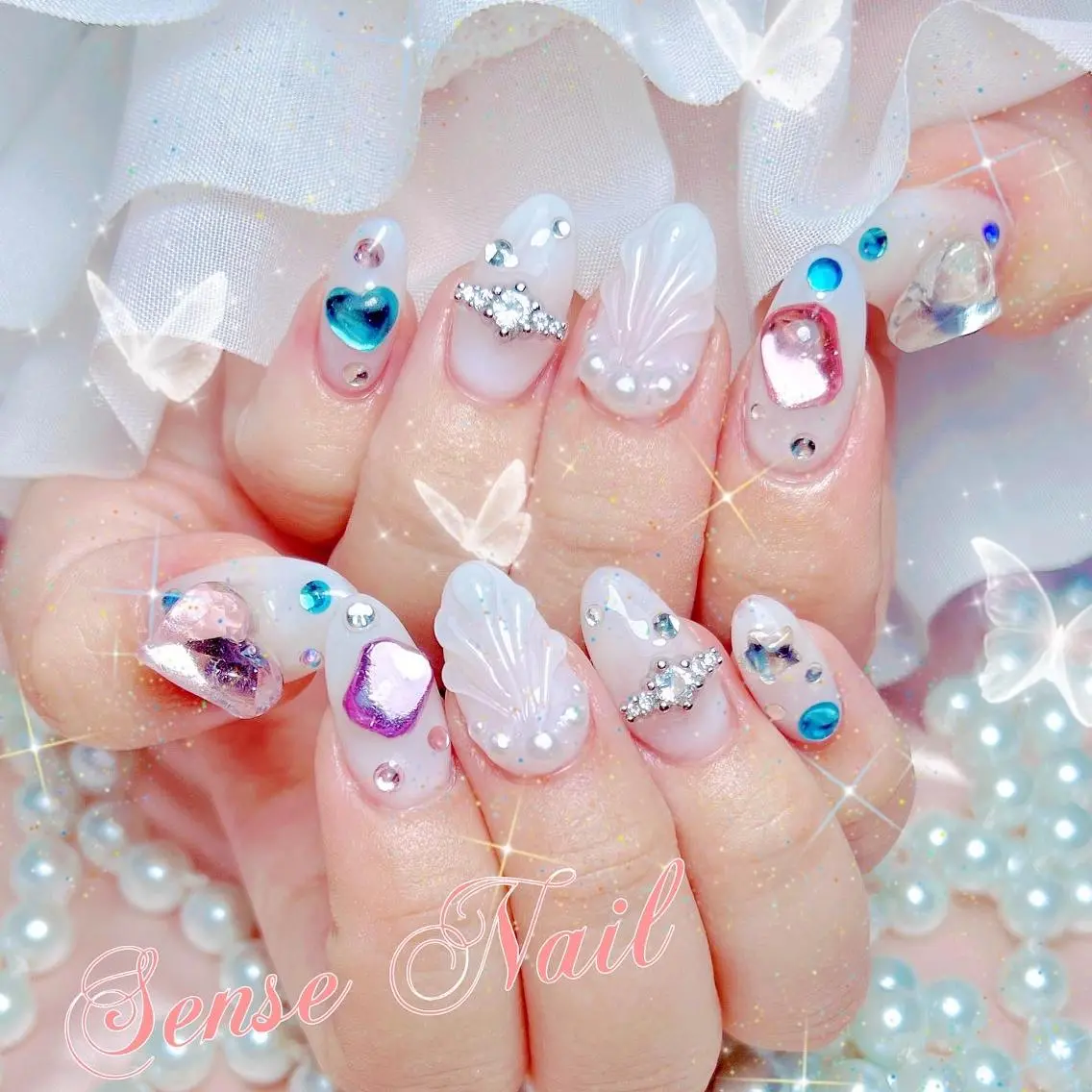 ネイル ハンドネイル ハンドケア YUKI 💗 渋谷店のネイルデザイン
