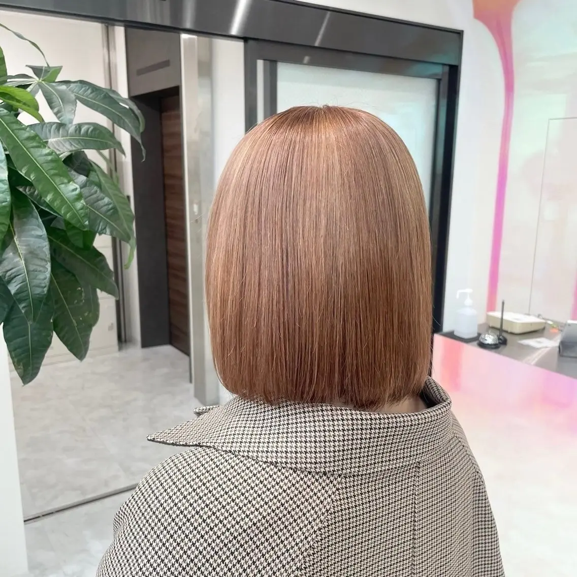 カラー ヘアカラー トリートメント 透明感ベージュ🎀 Anju/渋谷🎀のヘアスタイル