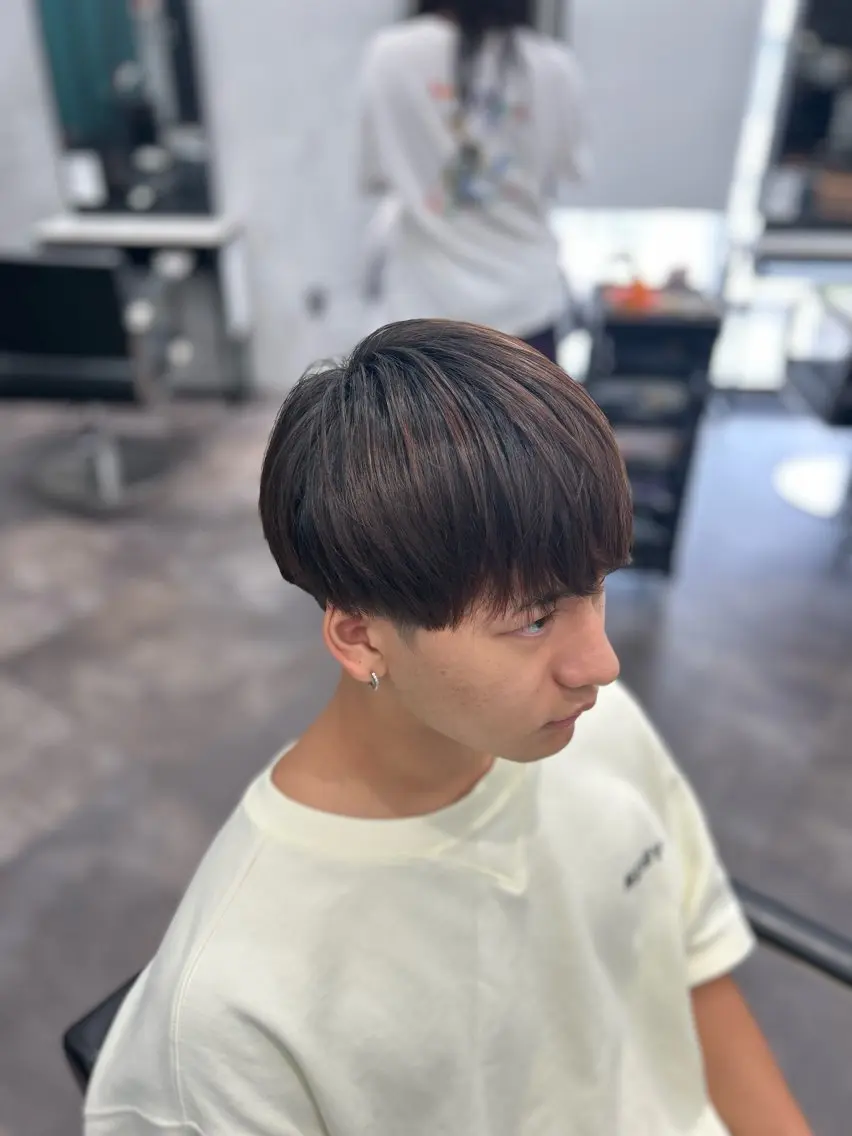 ミディアム メンズ 👾メンズえぐ特化 井上風冴👾のヘアスタイル