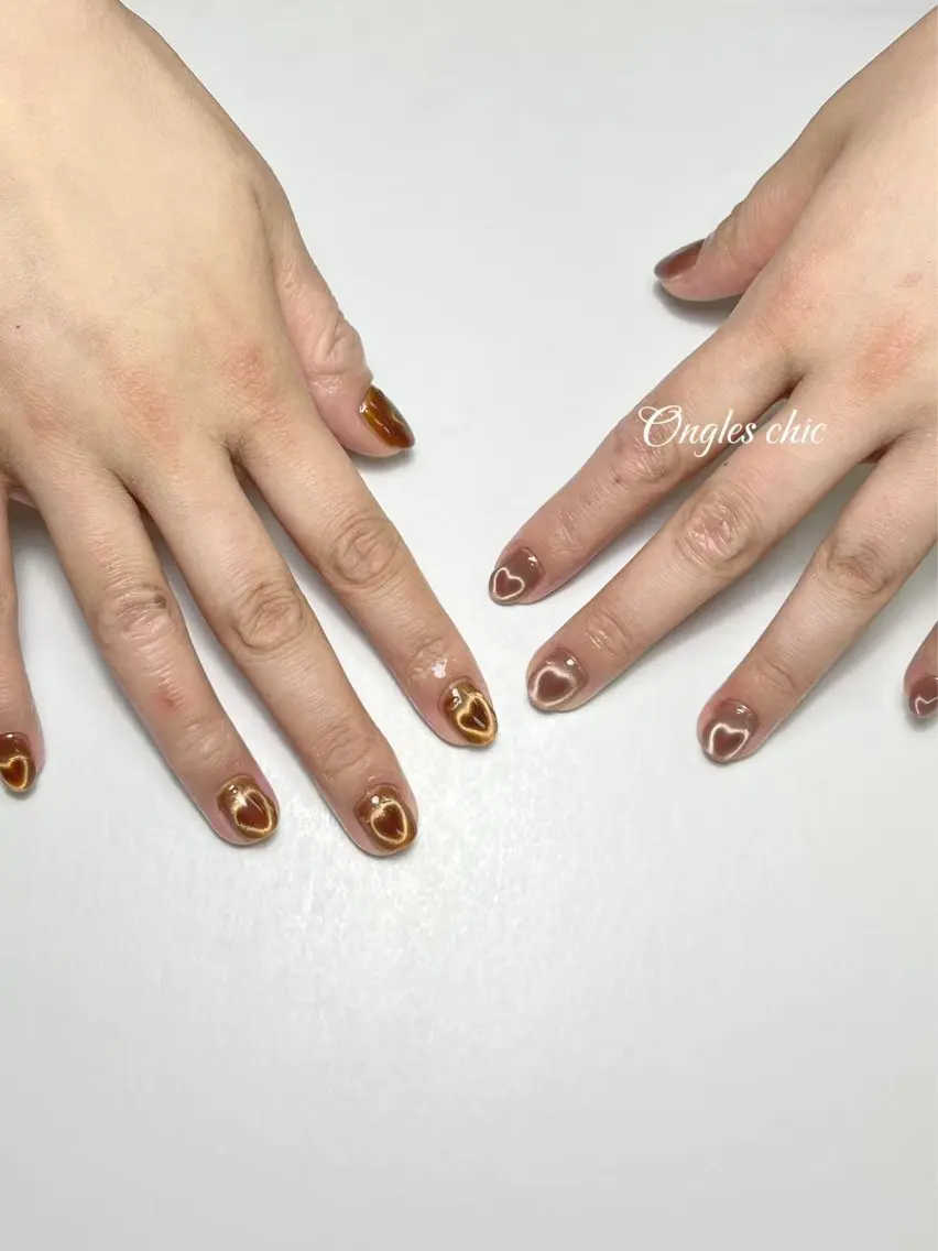 ネイル ハンドネイル ongles chicのネイルデザイン