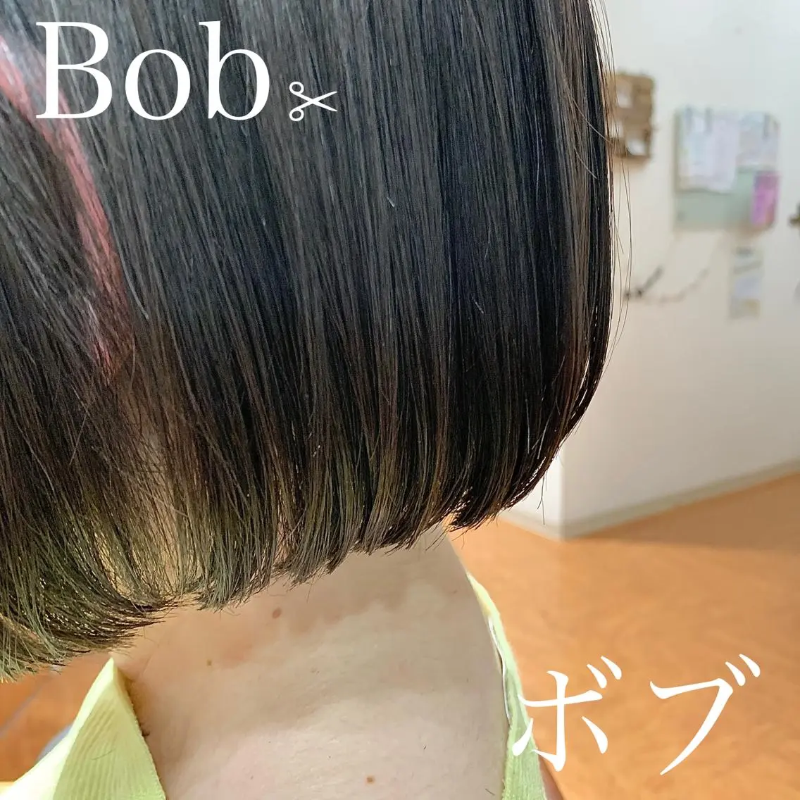 ショート カラー ボブ ☀️海外レイヤー 🇺🇸/ヒナコのヘアスタイル