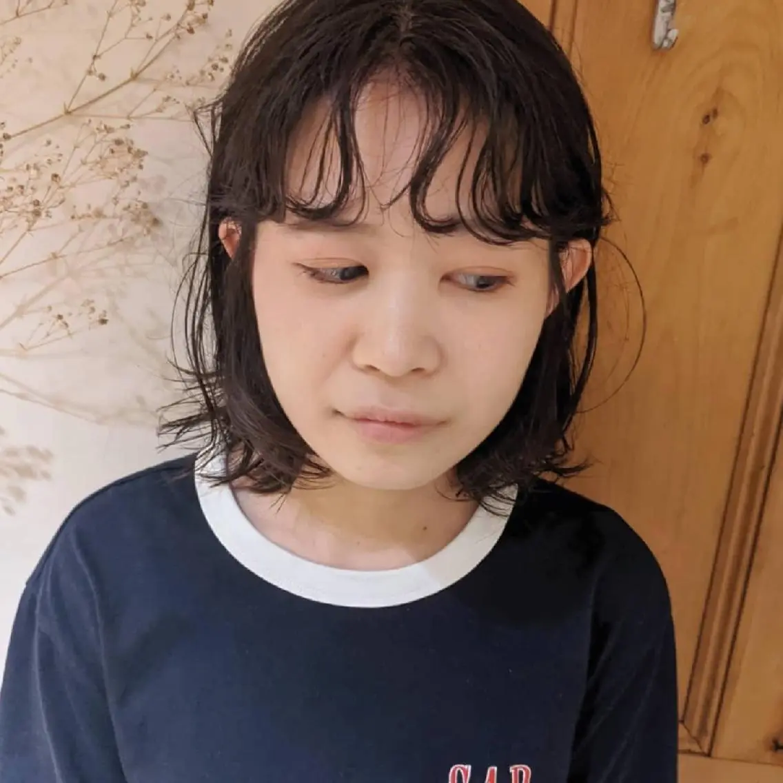 パーマ マエハラ ナナのヘアスタイル