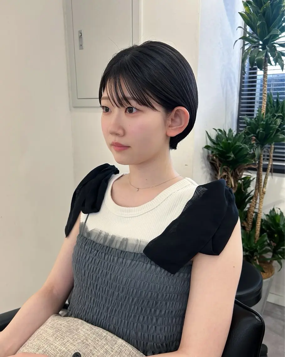 ショート ショートヘア ❤️ショートカット ・顔周りカット❤️のヘアスタイル