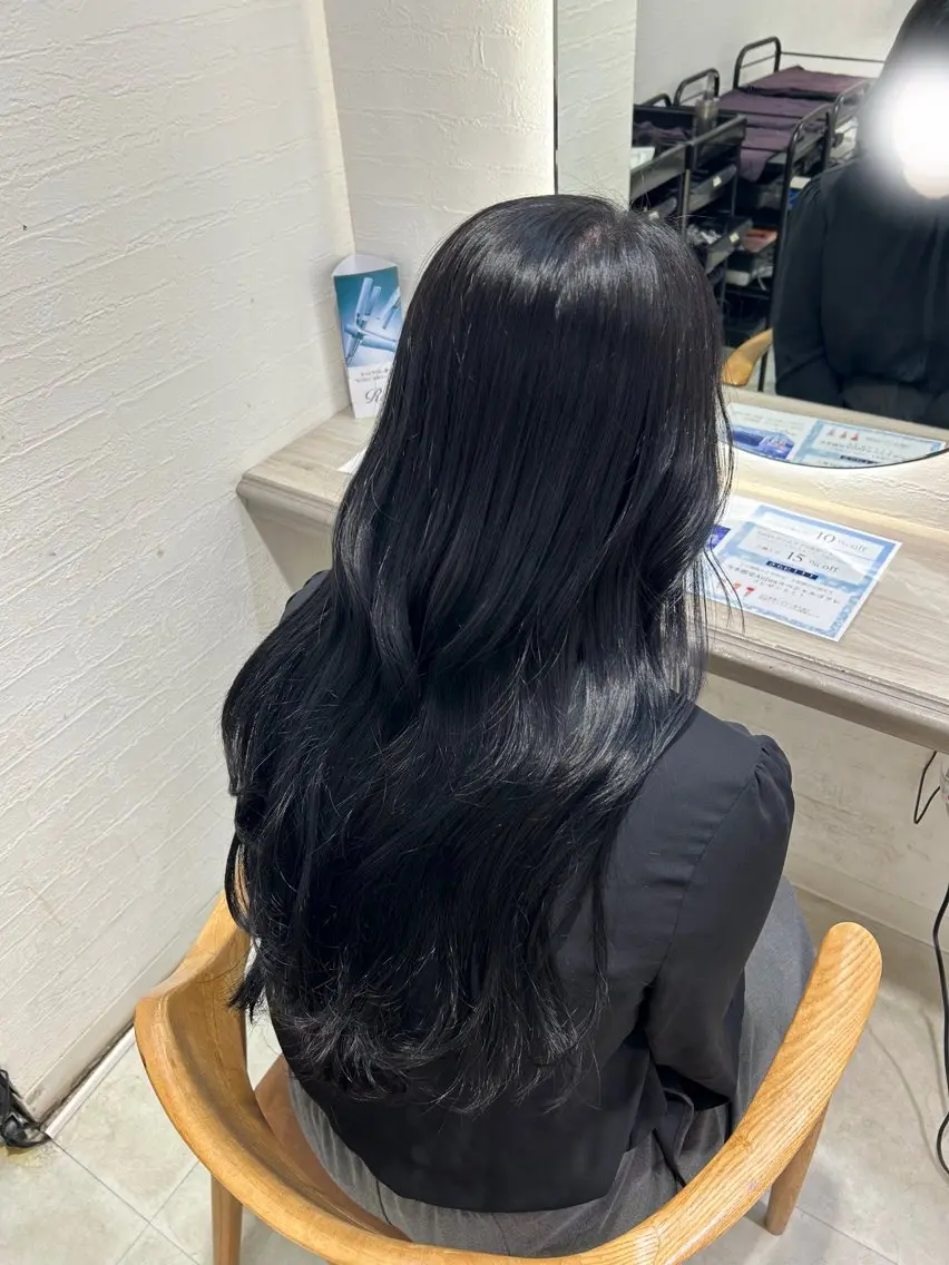 カラー カット ヘアカラー トリートメント 内藤歩香/艶カラー/ ナチュラル可愛いのヘアスタイル