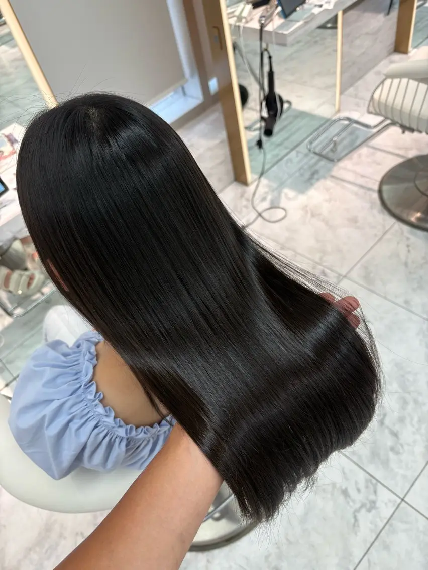 ロング カラー カット 縮毛矯正 トリートメント 北九州①の艶髪師♥️ ♣️♦️♠️翔大のヘアスタイル
