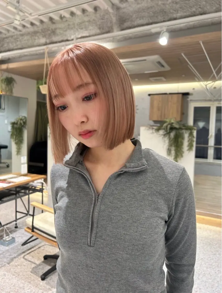 ミディアム カット hair&eye🎀 /momoKaのヘアスタイル