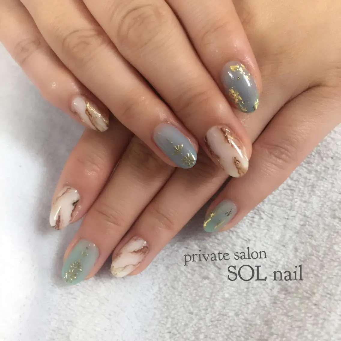 ネイル ハンドネイル SOL NAILのネイルデザイン