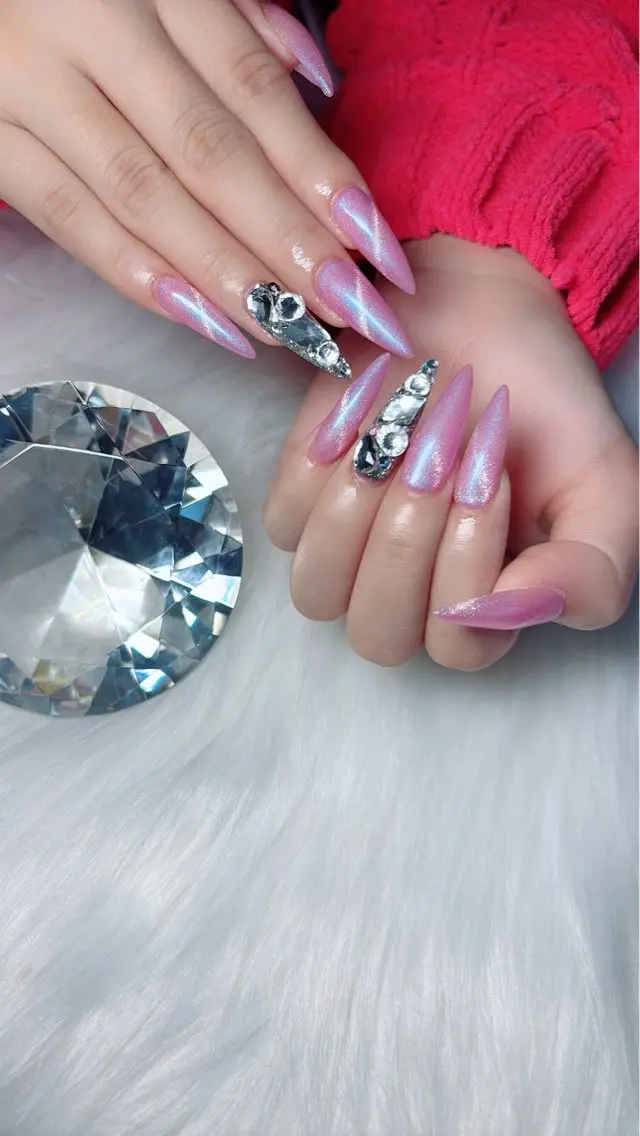ネイル マグネットネイル ハンドネイル Kayo 💅のネイルデザイン