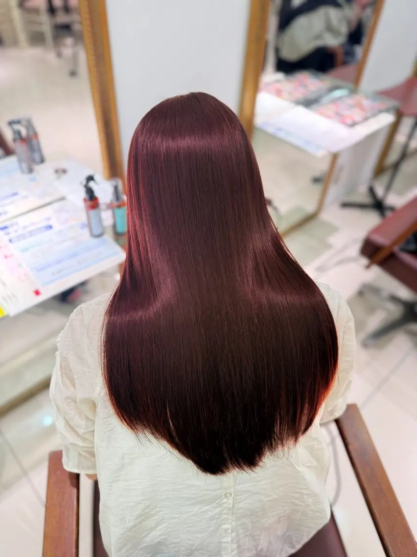 ロング 髪質改善”透け感" カラー/Hono🪞のヘアスタイル
