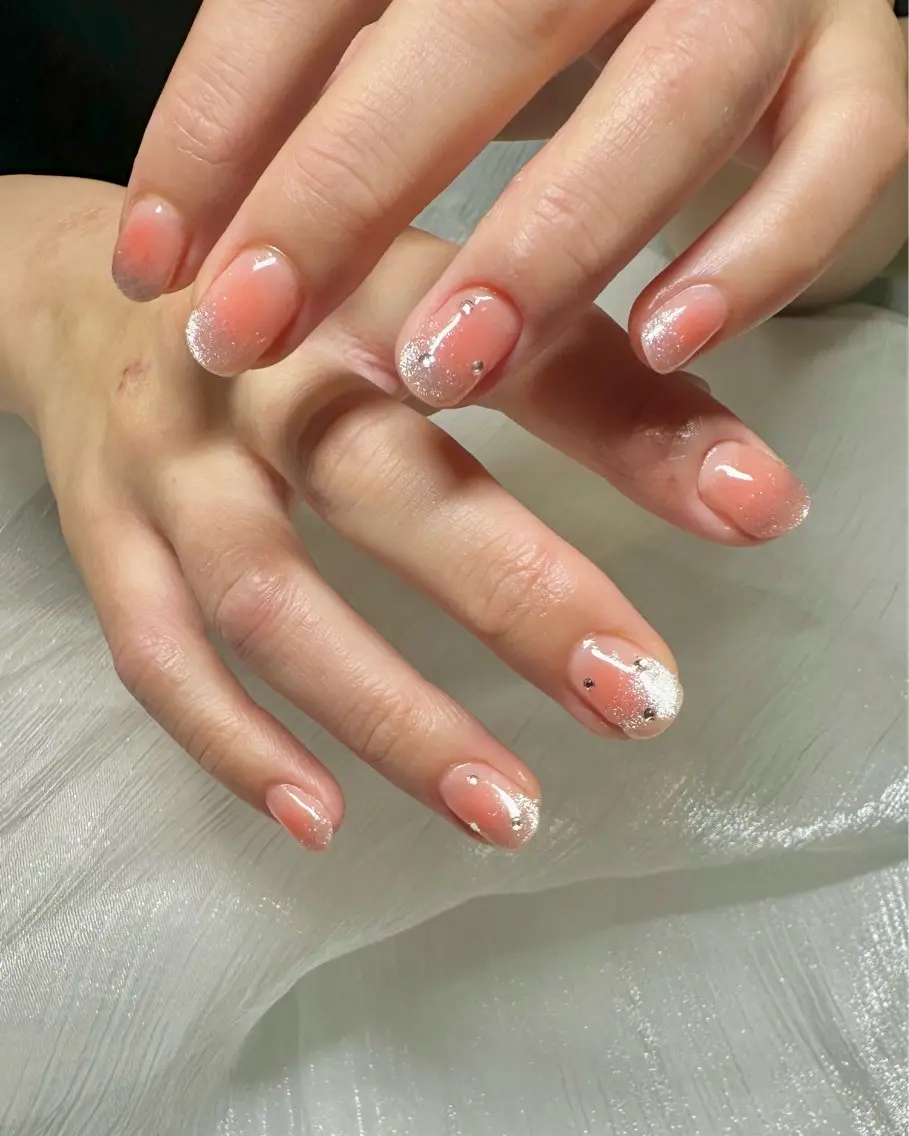 ネイル チークネイル マグネットネイル オフィスネイル ハンドネイル Sei ｜ cres nailのネイルデザイン