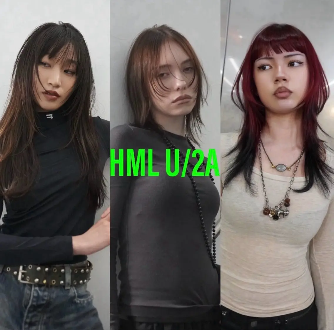 セミロング 阿部 光希のヘアスタイル