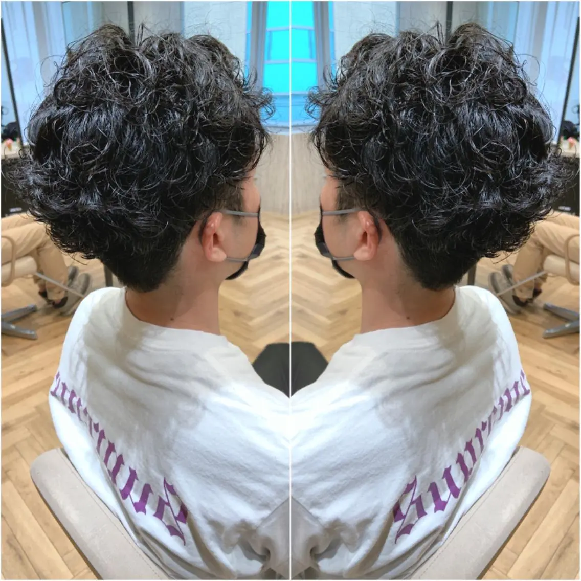 ショート パーマ メンズ メンズパーマ 韓国hair🦋 Nanaのヘアスタイル