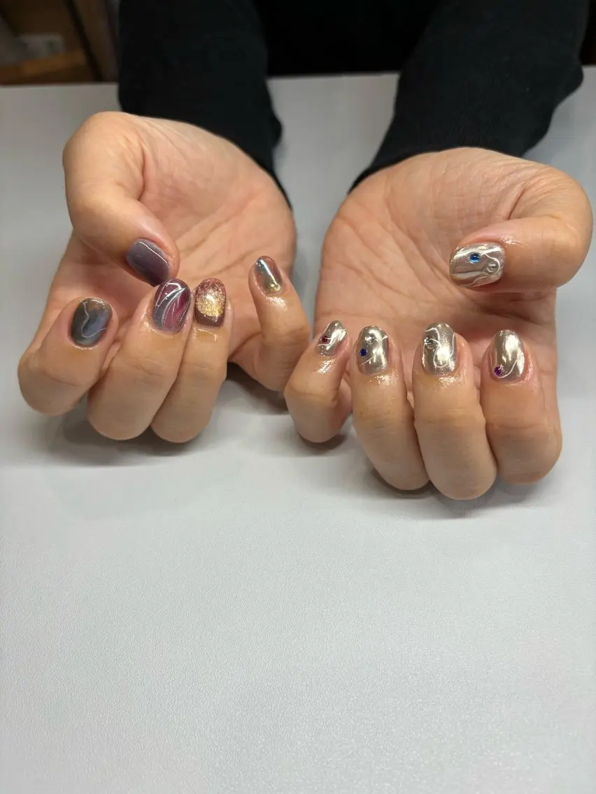 ネイル アートネイル ジェルネイル ニュアンスネイル ハンドネイル cottynail -miki-のその他イメージ