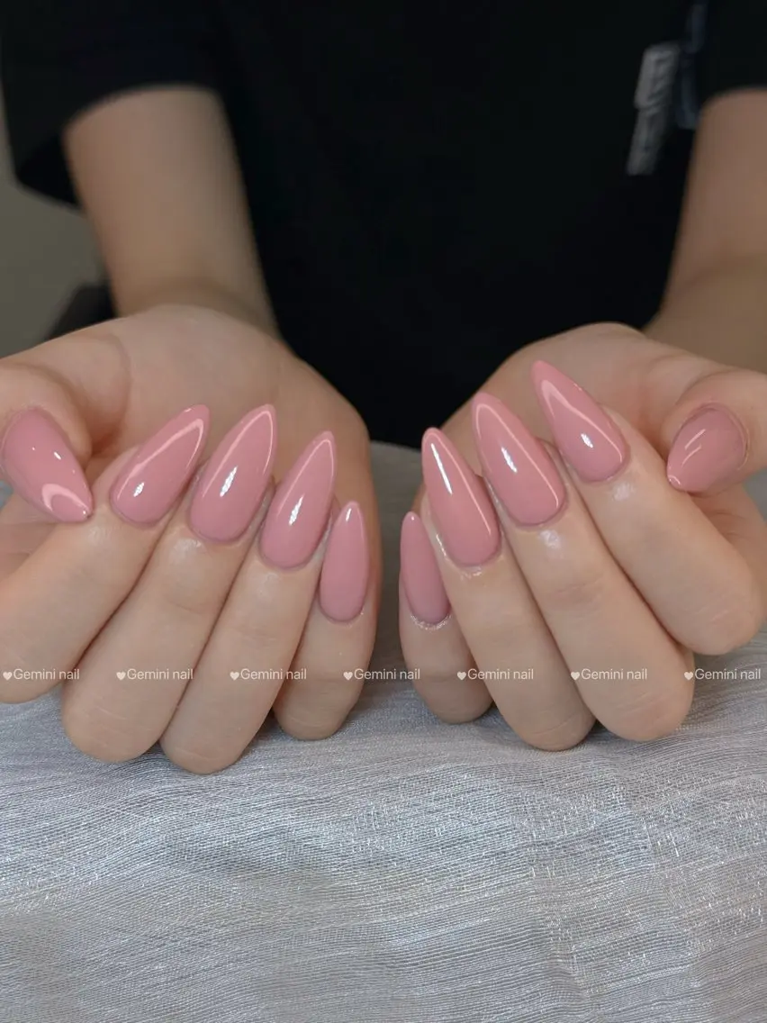 ネイル ワンカラーネイル Gemini nail.Yukiのネイルデザイン