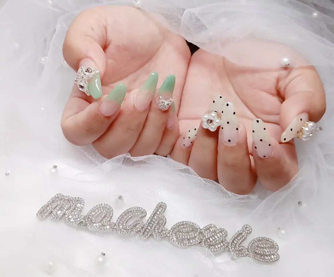ネイル 春ネイル ハンドネイル Nail Salon macherieのネイルデザイン
