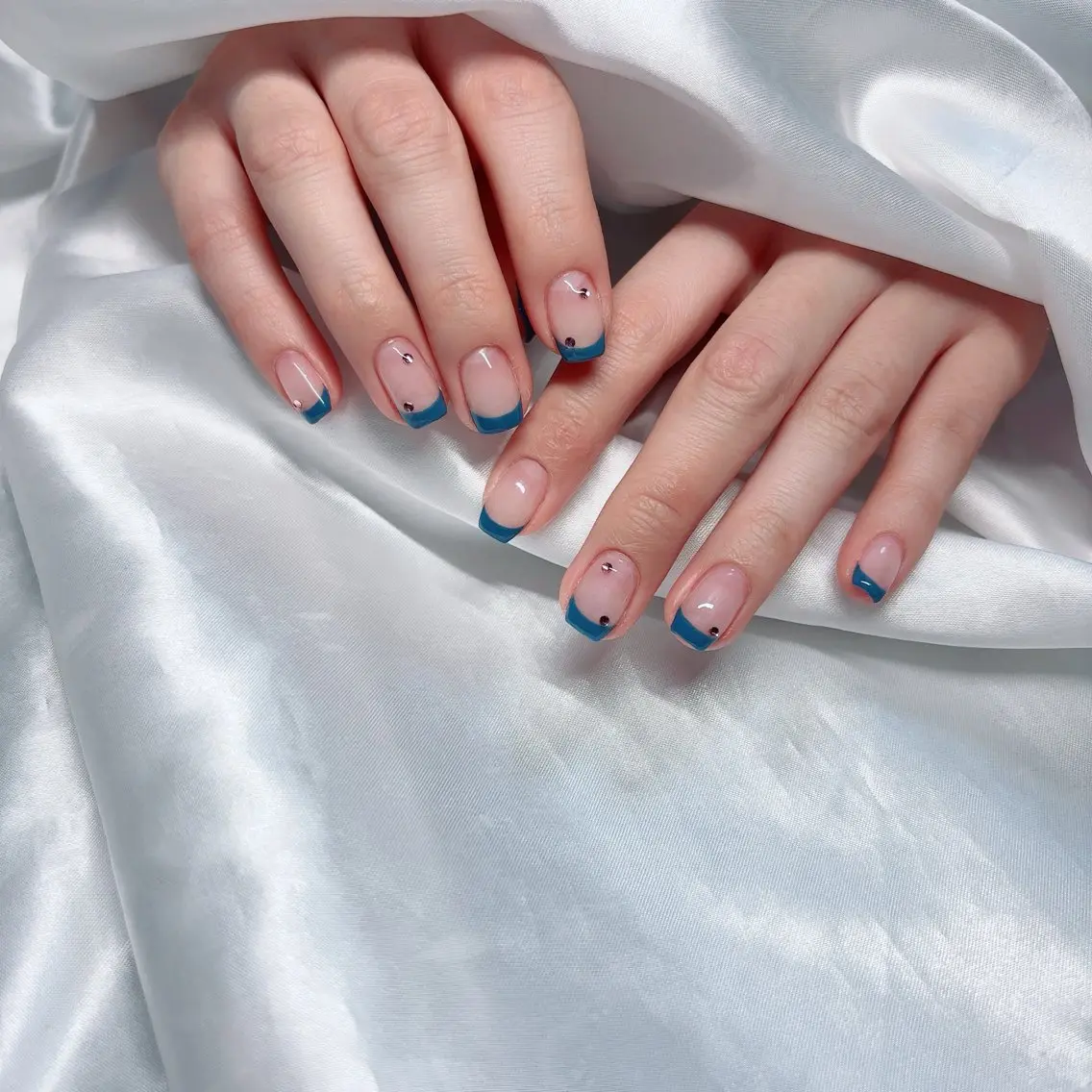 ネイル フレンチネイル ハンドネイル 京橋/ Lance nail Minaのネイルデザイン