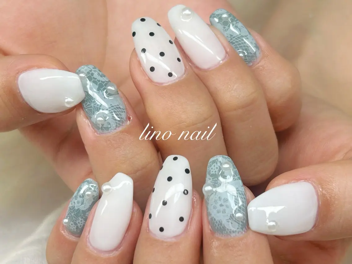ネイル アートネイル チークネイル 成人式 入学式 長さ出し ハンドネイル Lino Nailのネイルデザイン