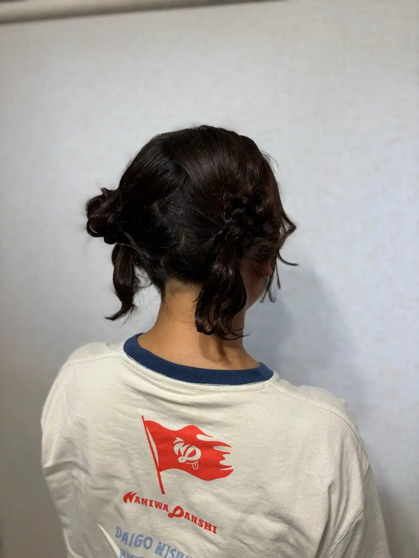 ヘアアレンジ ヘアセット hair salon【クラン】のヘアスタイル