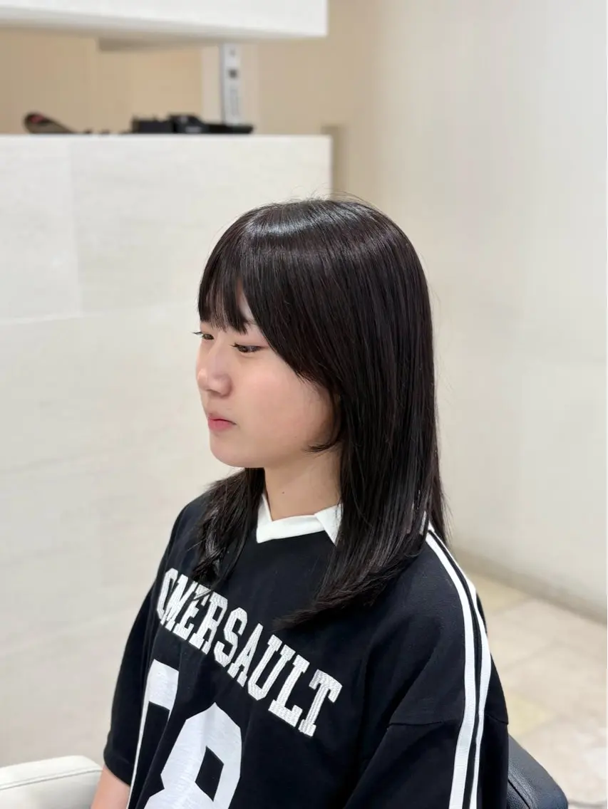 セミロング カット メンズ特化美容師 / 篠谷祐輝のヘアスタイル