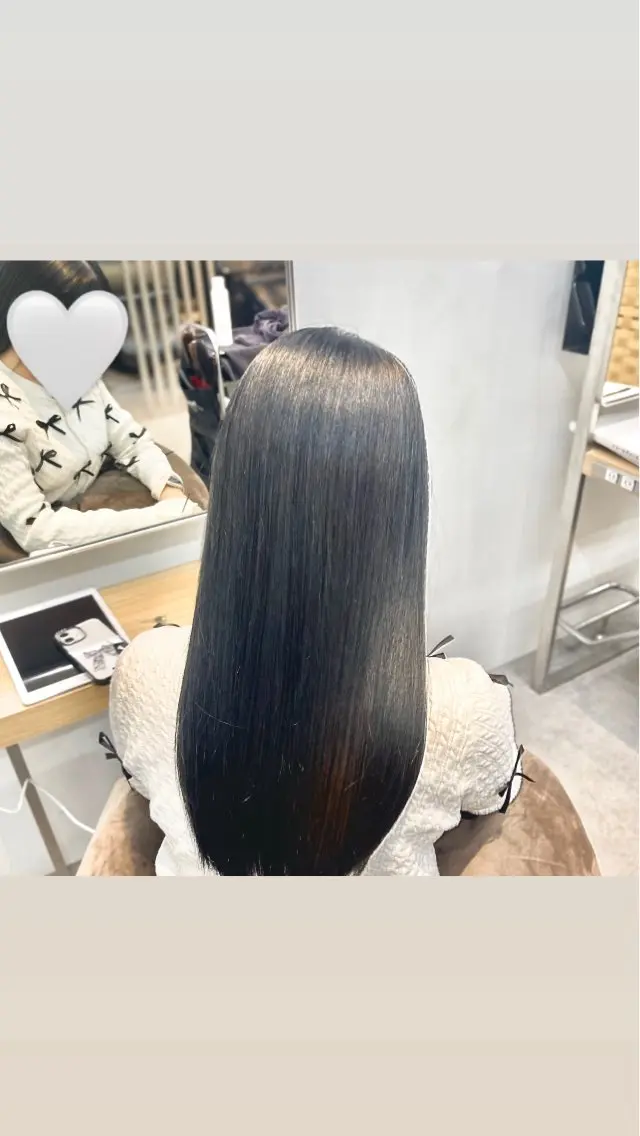 ロング カラー ブリーチ ハイトーンカラー 綱島/髪質改善 /艶髪/ルキヤ‎‎のヘアスタイル