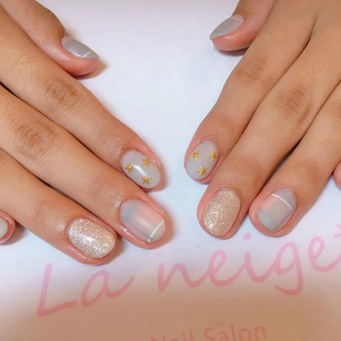 ネイル La neige* yuki 🐩🌙のネイルデザイン