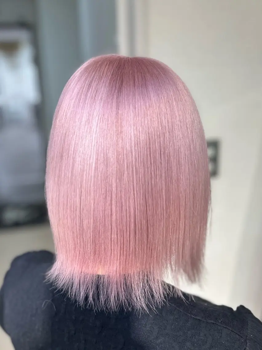 ミディアム カラー ヘアカラー トリートメント エクステ×ハイトーン 🌈KEISUKEのヘアスタイル