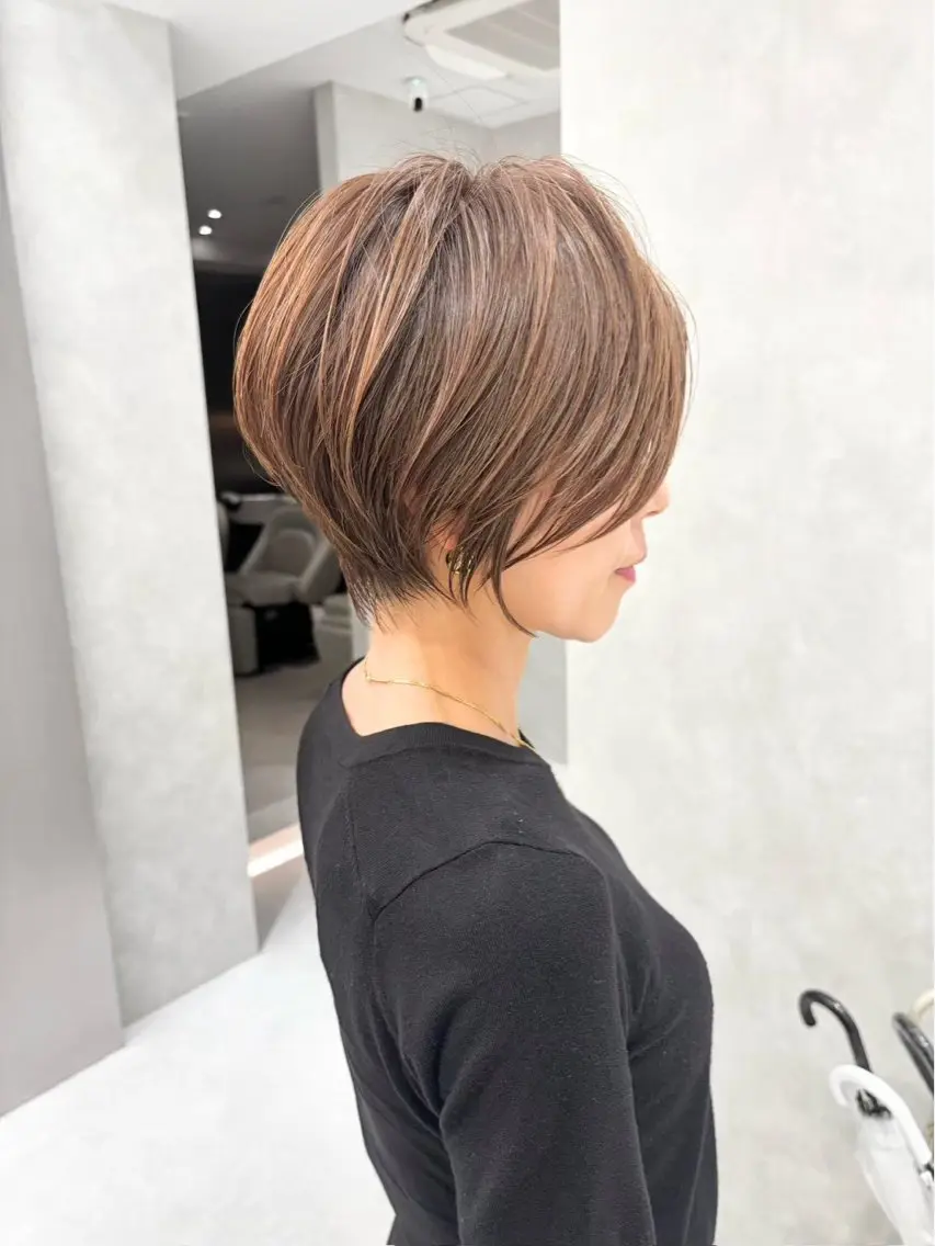 【40代50代女性限定】トップふんわり若見えショート✂️土日祝限定🎌撮影込み📷の写真