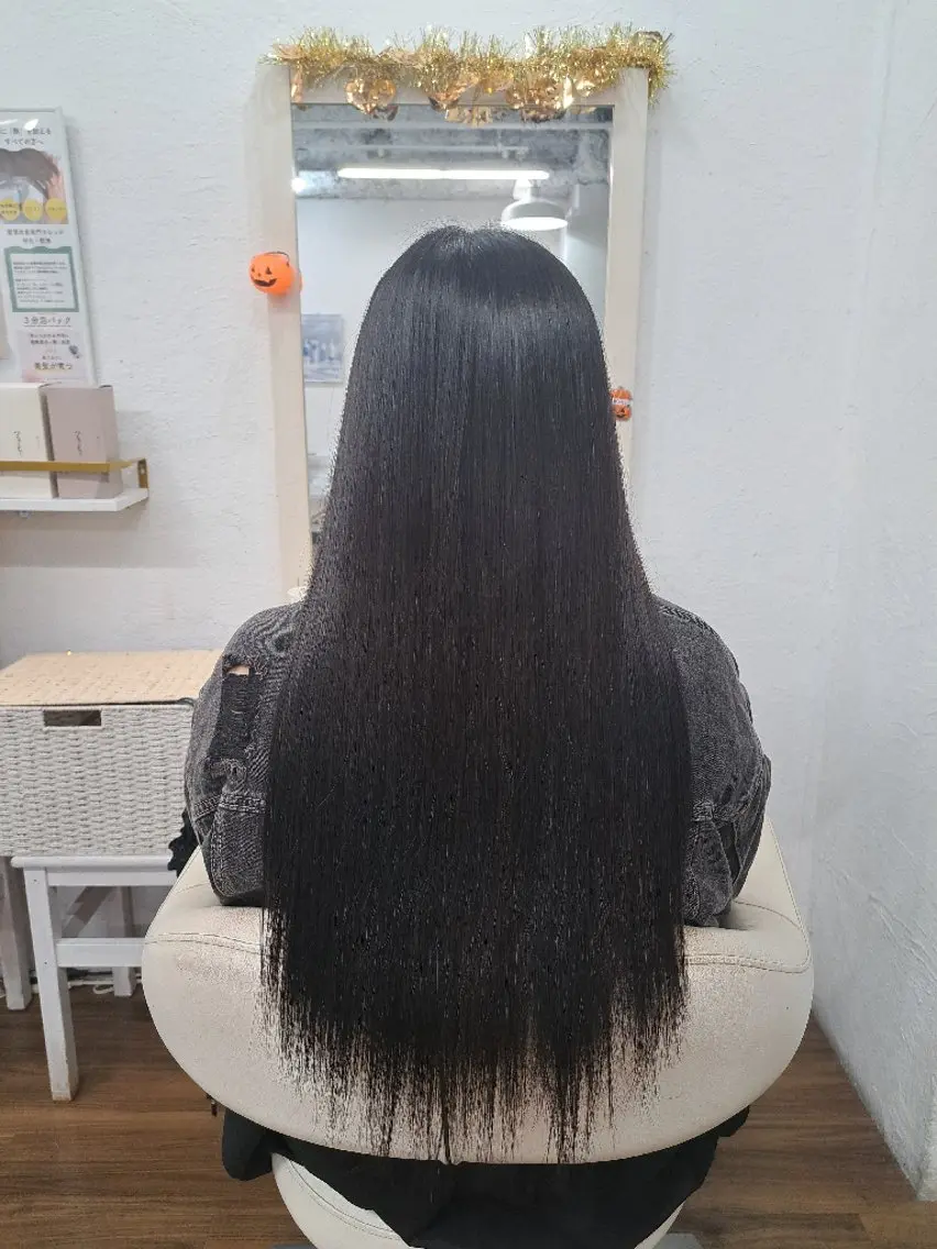 ロング カラー トリートメント GLOSS心斎橋🌹 はるなのヘアスタイル