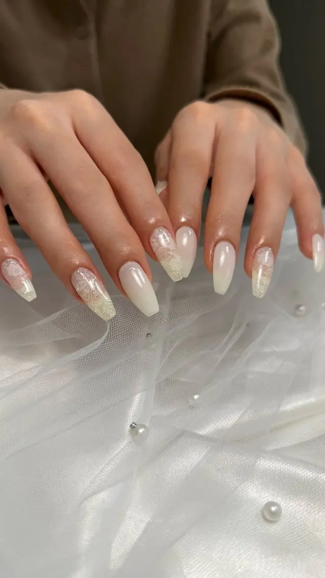 ネイル レース ハンドネイル andK nail salonのネイルデザイン