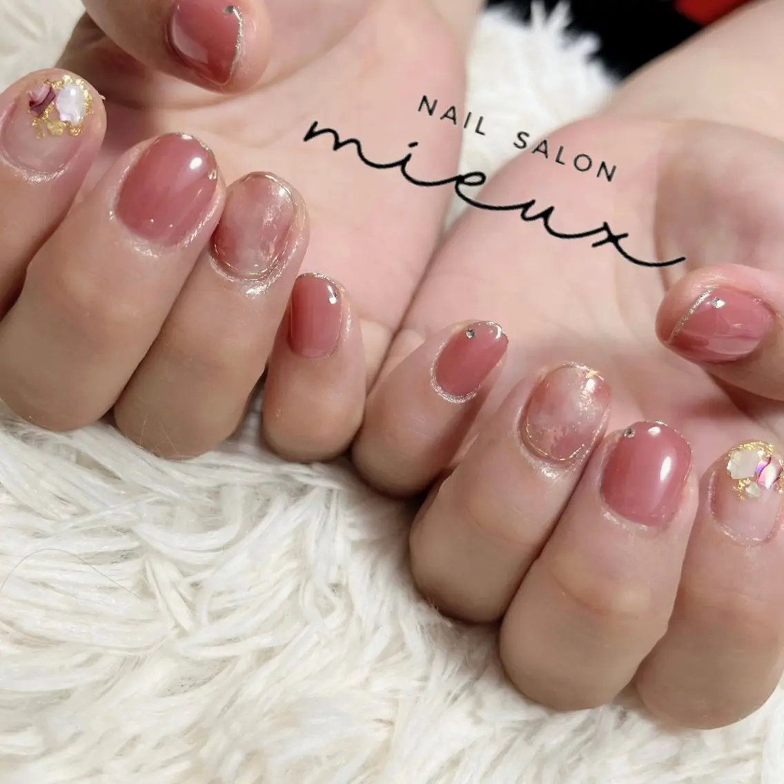 ネイル ハンドネイル nailsalon mieuxのネイルデザイン
