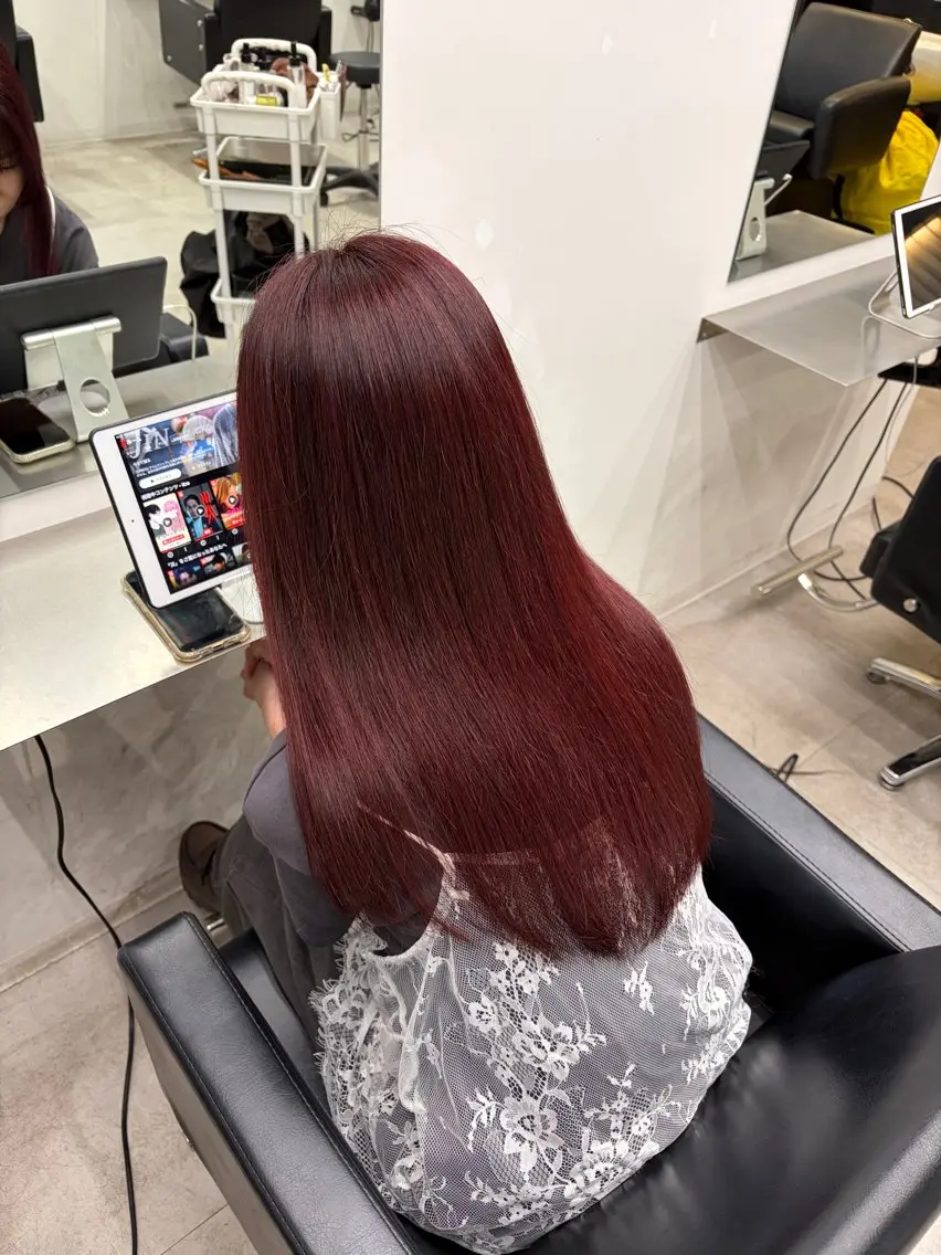 ロング ヘアカラー MIHO☾·̩͙⋆ Kroのヘアスタイル