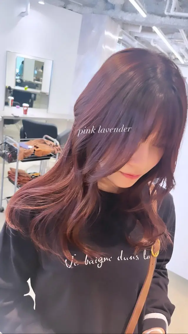 ロング カラー カット ヘアカラー トリートメント 《店長》欧米風/デ ザインNO.1/雅のヘアスタイル