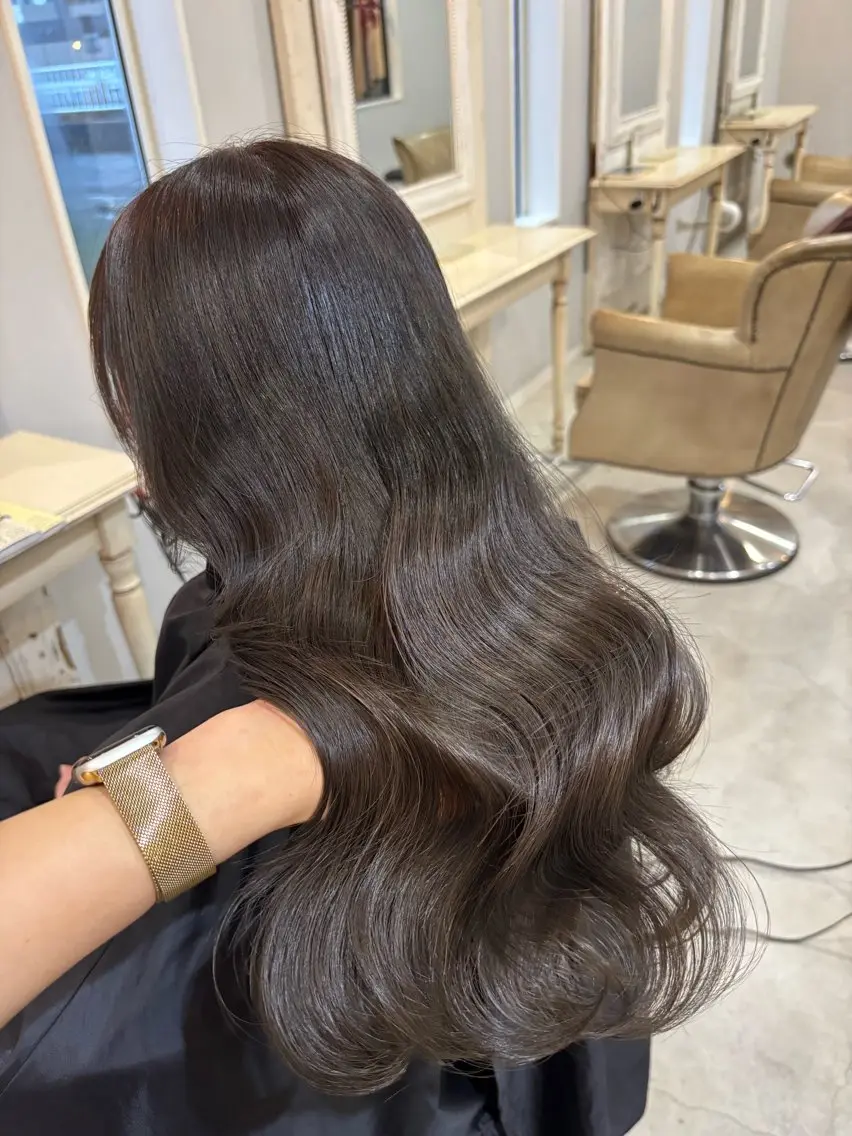 セミロング カラー Matsubara asuka  ☪︎のヘアスタイル