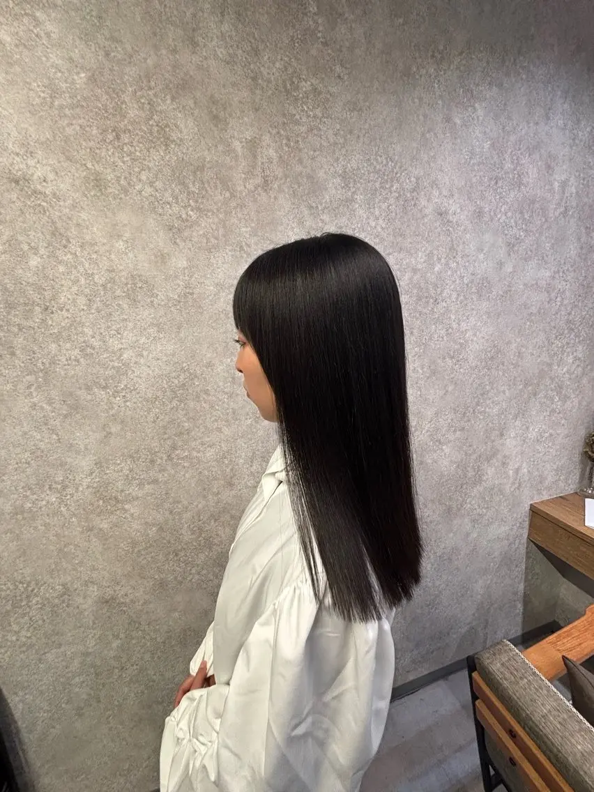 セミロング カット ヘアカラー トリートメント 新越谷/ボブ 店長shoukiのヘアスタイル