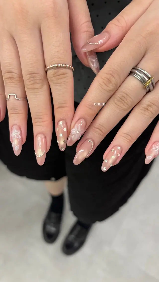 ネイル ドット マグネットネイル ハンドネイル emmi nailのネイルデザイン