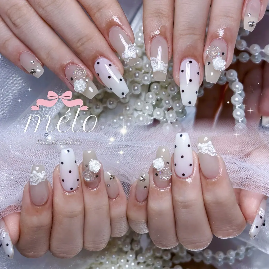 ネイル ハンドネイル mélo 🎀 けいなのネイルデザイン