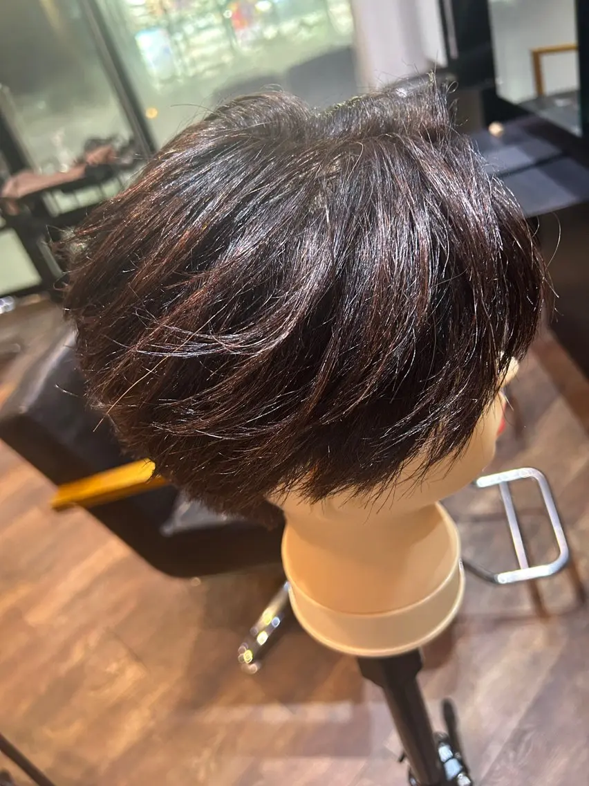 メンズ カット 縮毛矯正 葛西最年少美容師✂️ 武内律樹のヘアスタイル