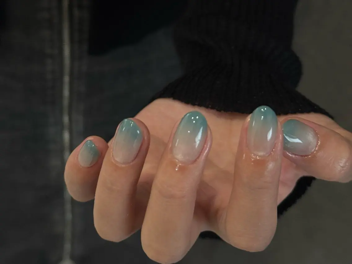 ネイル フレンチネイル マグネットネイル 持ち込み ニュアンスネイル ワンカラーネイル ハンドネイル LINEA.nail Miyukiのネイルデザイン