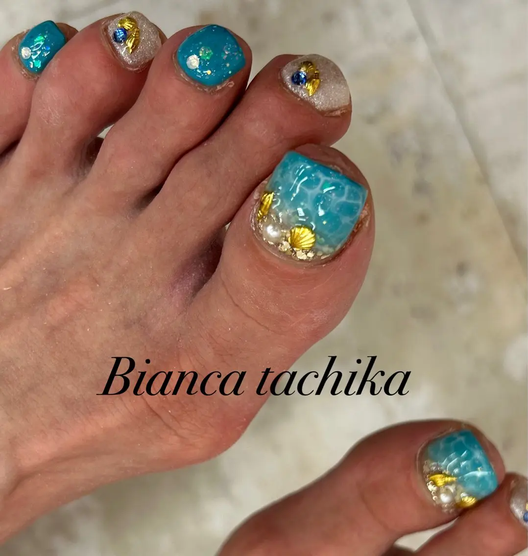 ネイル フットネイル Bianca 立川店 小川のネイルデザイン