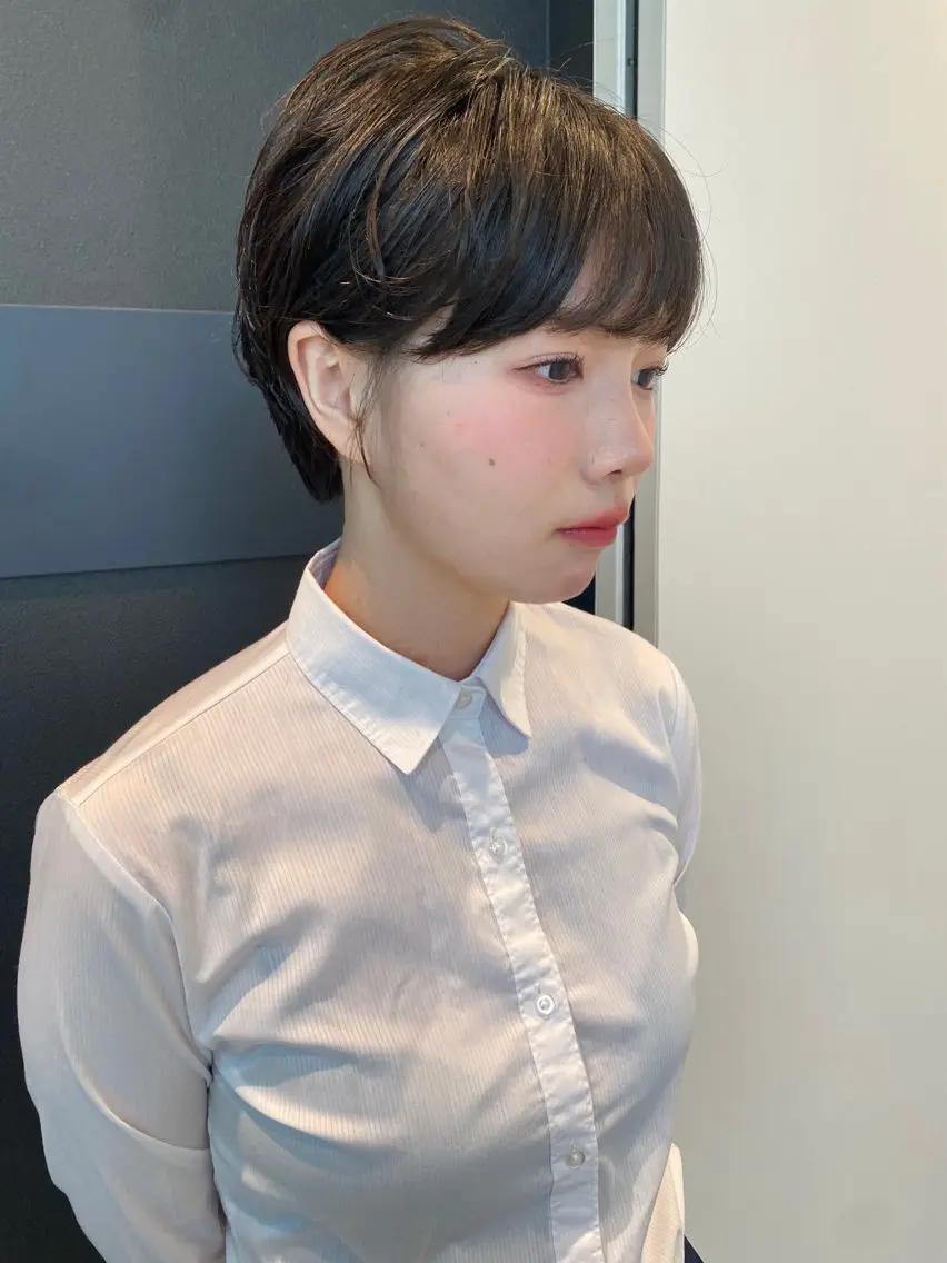 ショート カラー カット パーマ mai / linoah˚✧のヘアスタイル