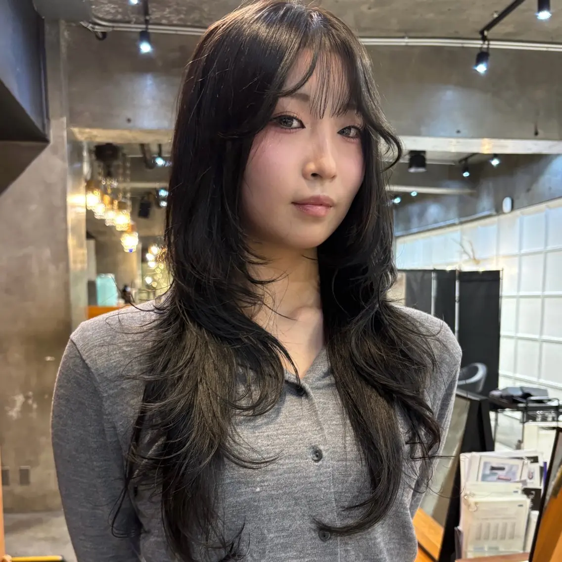 ロング カラー カット ヘアカラー トリートメント デザインレイヤー/ KOSUKEのヘアスタイル